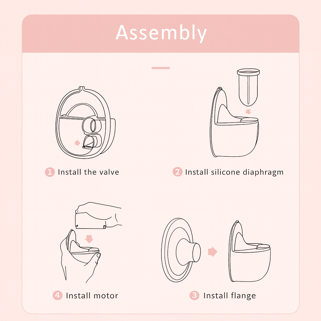 Dalvor Hands-Free Breast Pump Comfort & Full App Control