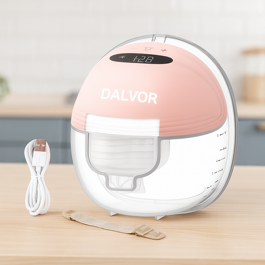 Dalvor Wearable Electric Breast Pump – Hands-Free, Quiet &amp; Comfortable