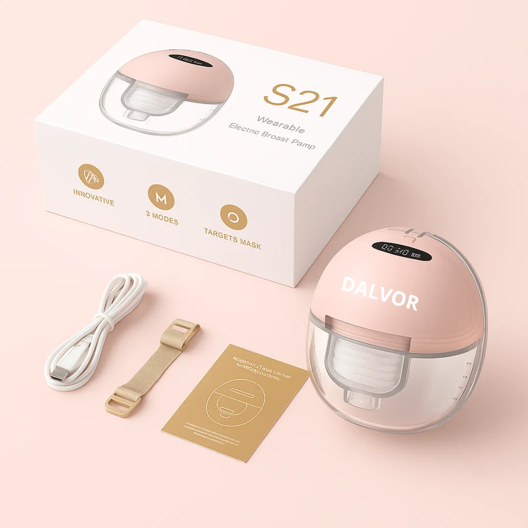 Dalvor Wearable Electric Breast Pump – Hands-Free, Quiet &amp; Comfortable