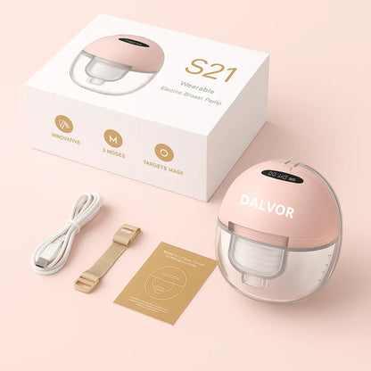 Dalvor Wearable Electric Breast Pump – Hands-Free, Quiet &amp; Comfortable
